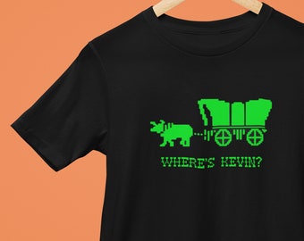 Oregon Trail Funny Retro Tee, 90s Video Game Shirt, Dysentery Meme Tee, Millennial Nostalgia Gift, 80s Shirt