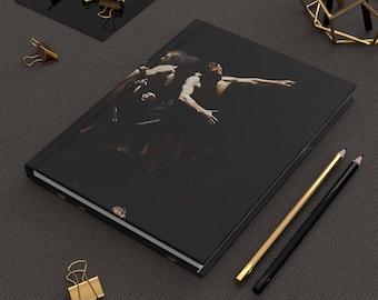 Greek Tragedy Journal, Oedipus Chorus Hardcover Notebook, Classics Dark Academia Diary, Ancient Greek Literature Journal, Theatre Kid Gift