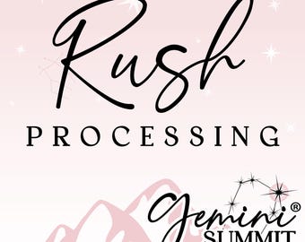 Rush Processing Fee