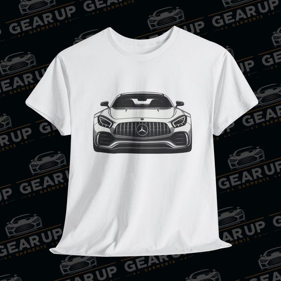 Tシャツ・カットソー MERCEDES BENZ PRINTED T-SHIRT Vintage Mercedez Benz Puff Print T-Shirt Sz. 3XL