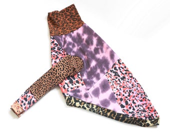 greyhound CATNEYDOGNEY long sleeves turtleneck turtleneck long legs bold pattern graphic colorful animal print pink leopard spots cheetah