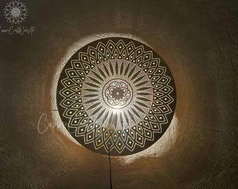 Marokkaanse wandlamp, Marokkaanse wandlamp, Wandlamp voor buiten, Antieke wandlamp, Koperen decoraties, Wandlampen, Art deco wandlamp,