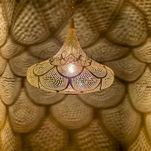 Brass Pendant Lamp, Moroccan Brass Pendant Lamp, Pendant Lamp,Light Fixtures, Pendant Lighting, Simple Moroccan Pendant Lamp