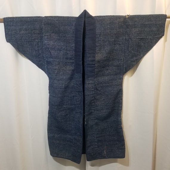 Vintage Japanese Kimono Jacket Short Kimono Indig… - image 3