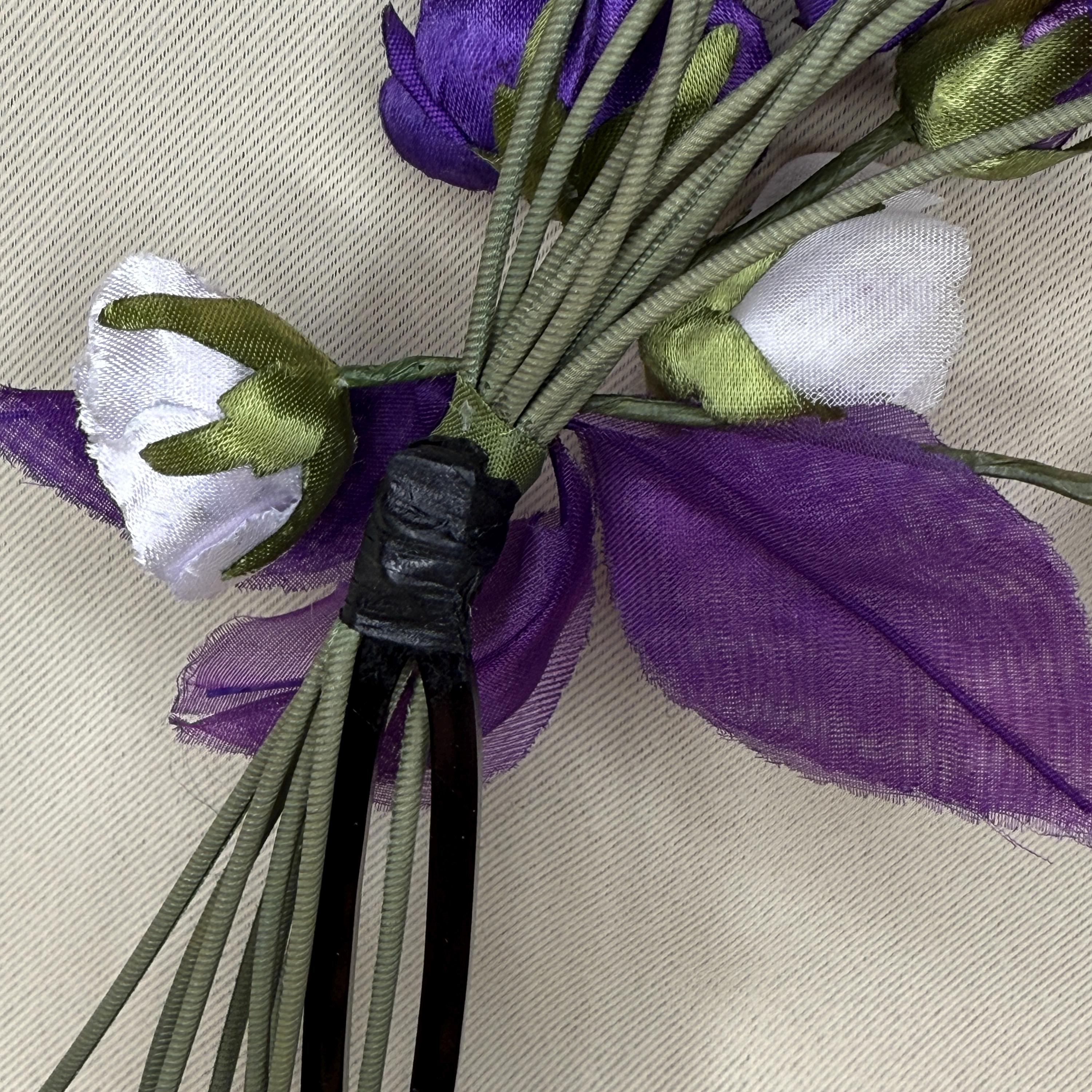 Vintage Japanese Kanzashi Hair Pin – Kimono Floral Hair 