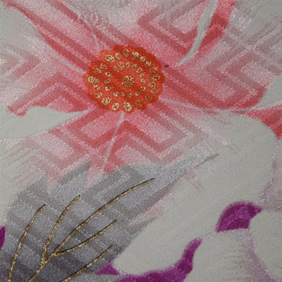 Vintage Japanese Kimono Furisode Formal Silk Woma… - image 5
