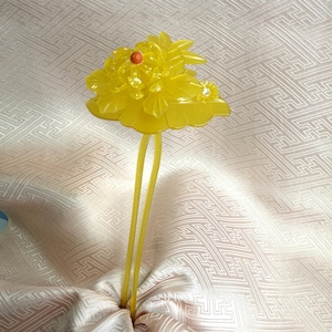 Vintage Kanzashi Japanese Kimono Hair Accessories Traditional Hair Ornaments - Spider Mum Hirauchi