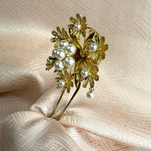 Vintage Kanzashi Japanese Kimono Hair Accessories Traditional Hair Ornaments - Metal Bira Bira Short