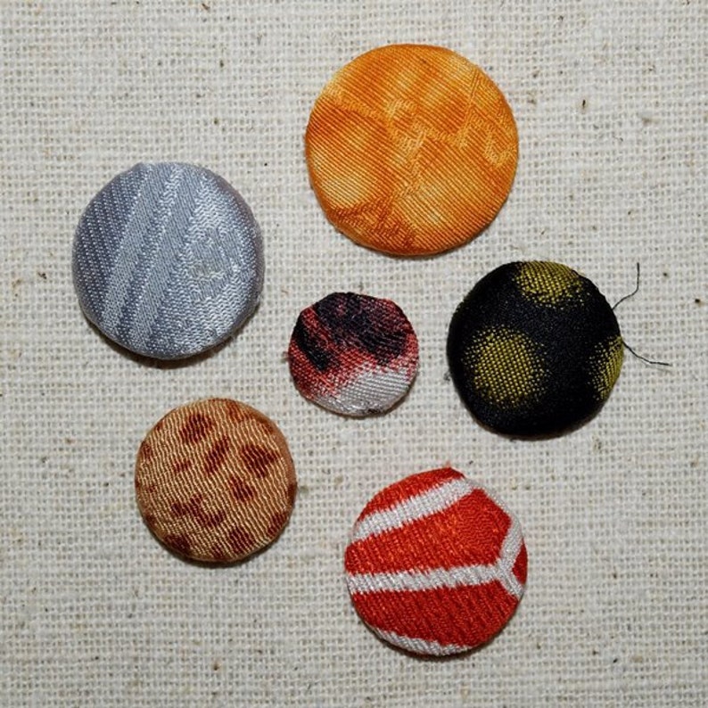 50 Vintage Button Blanks Snap Covers Japanese Michiyuki Kimono Jackets Mix