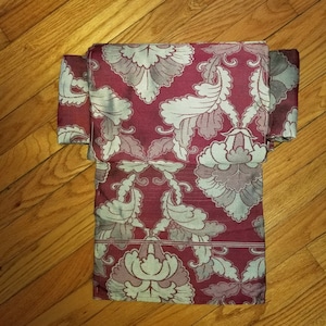 Vintage Japanese Obi Kimono Belt Nagoya Style Silk Sash Wear or Display - Soft Vintage