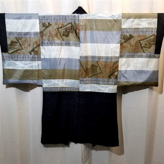 Vintage Japanese Man's Haori Men's Kimono Jacket … - image 1