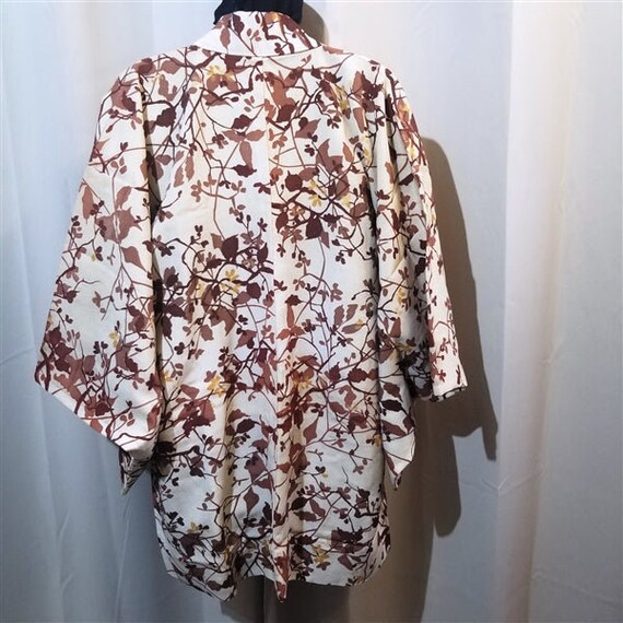 Vintage Japanese Kimono Jacket Haori Short Kimono… - image 3