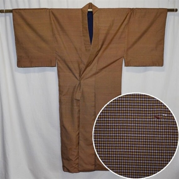 Man's Kimono Vintage Japanese Kimono Casual Robe G
