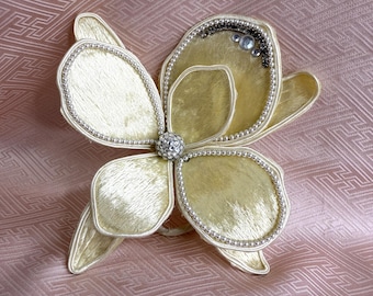 Vintage Kanzashi Japanse kimono Haaraccessoires Traditionele haarversieringen Bloem Bloemen - grote bloembladen
