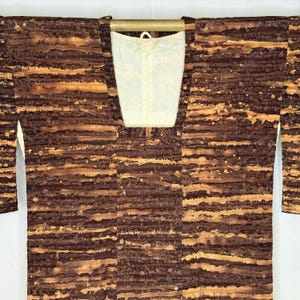 Vintage Japanese Michiyuki Jacket Kimono Coat Woman&#39;s - Earthy Layers