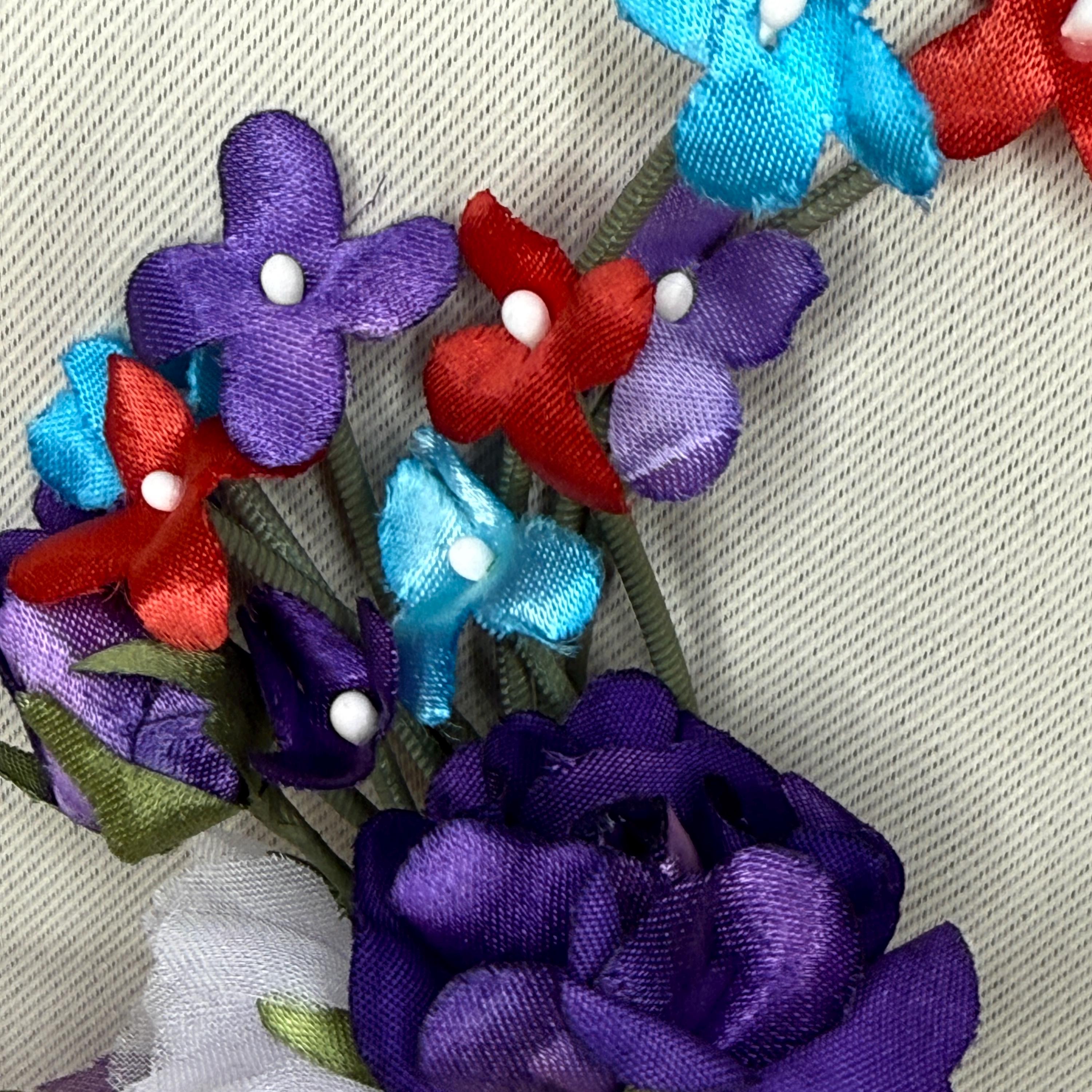 Kyoto Tama Kanzashi Hair Pin Accessory Floral Green Vintage Japanese Kanzashi Hair Pin – Kimono Floral Hair  main image 3