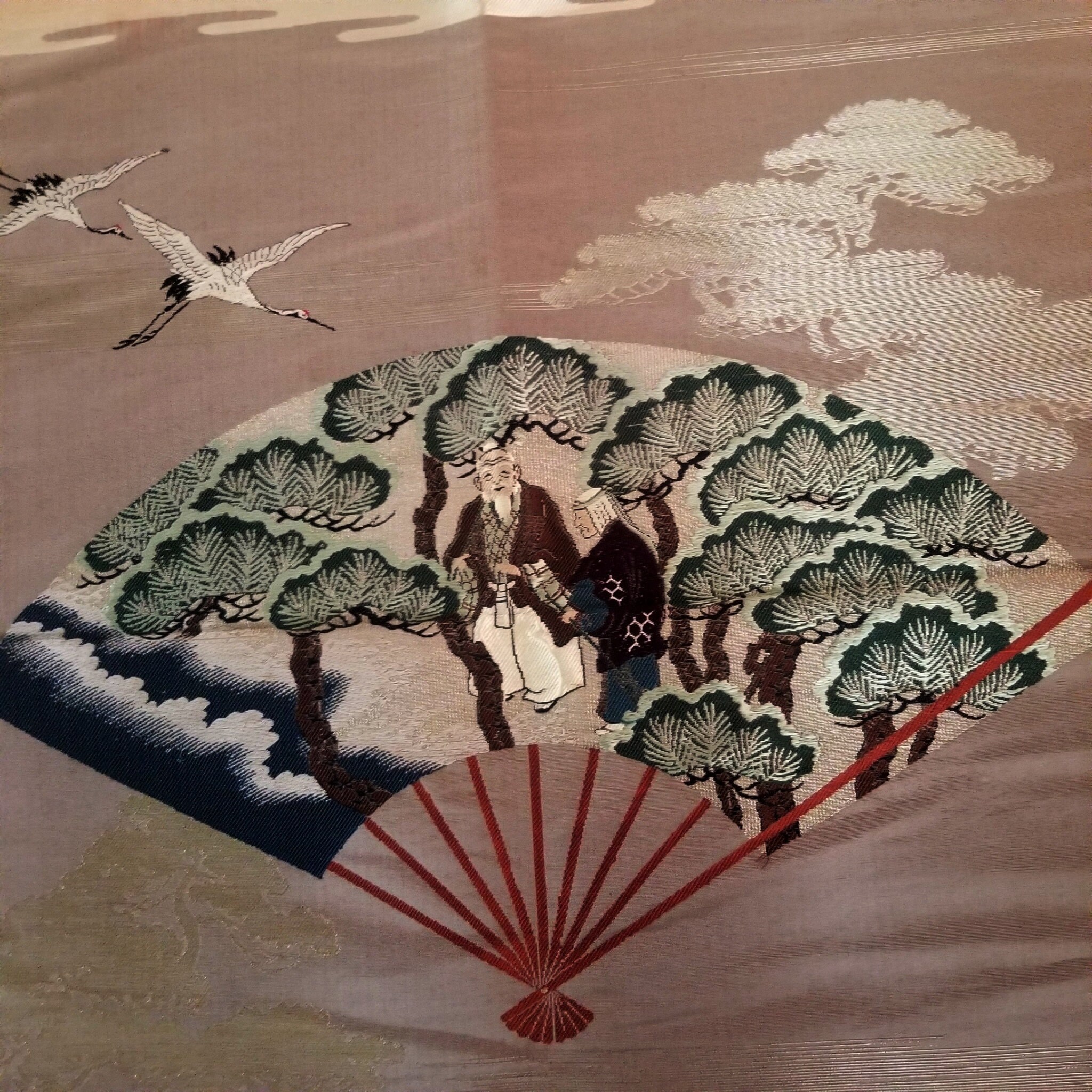 中華のおせち贈り物 Japanese Asian Textile Traditional Cloth Cover Gift Fukusa アート・デザイン・音楽