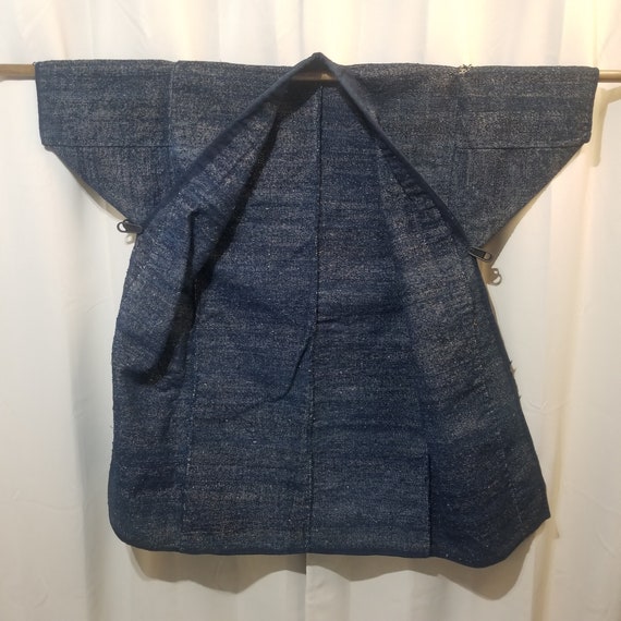 Vintage Japanese Kimono Jacket Short Kimono Indig… - image 10