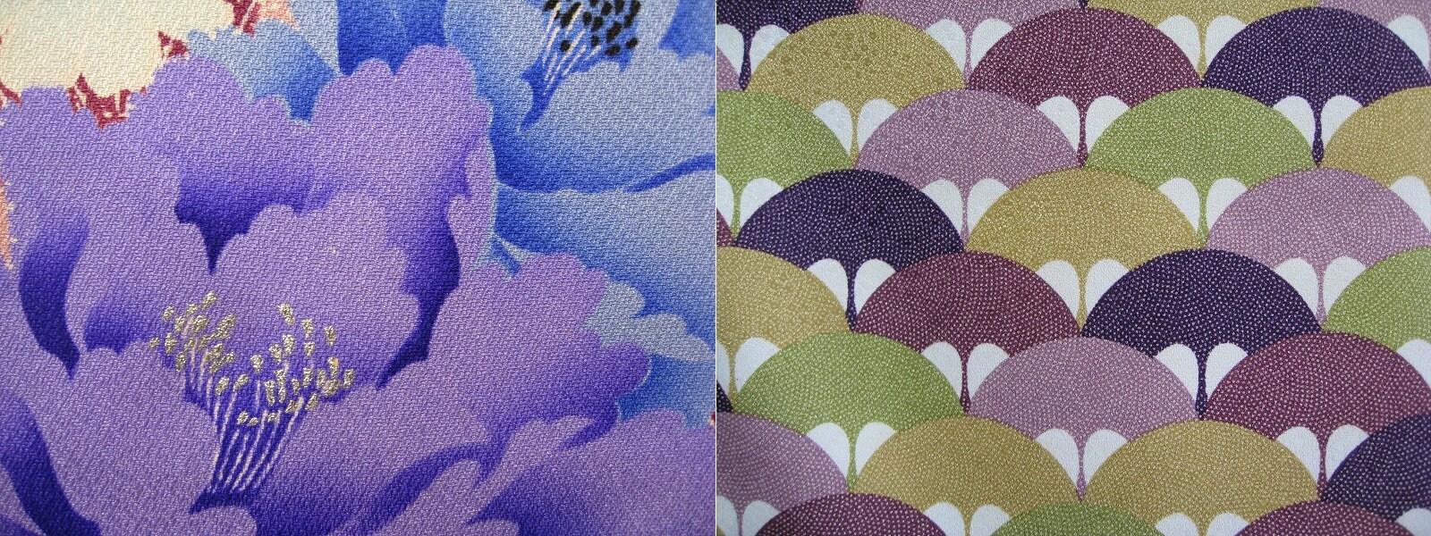 Digital Download Vintage Japanese Kimono Pattern - Purples - Etsy
