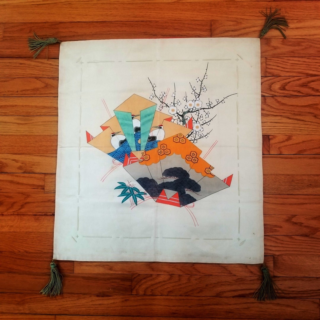 Japanese Fukusa Gift Cover Cloth Traditional Textile Asian