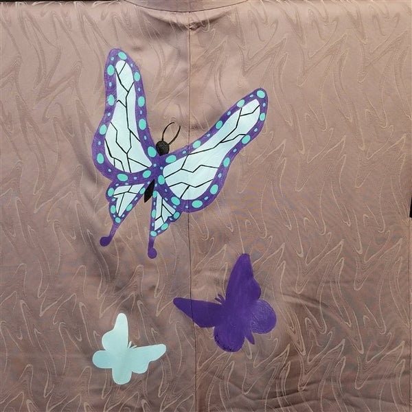 Japanese Kimono Silk Vintage Butterflies - Etsy