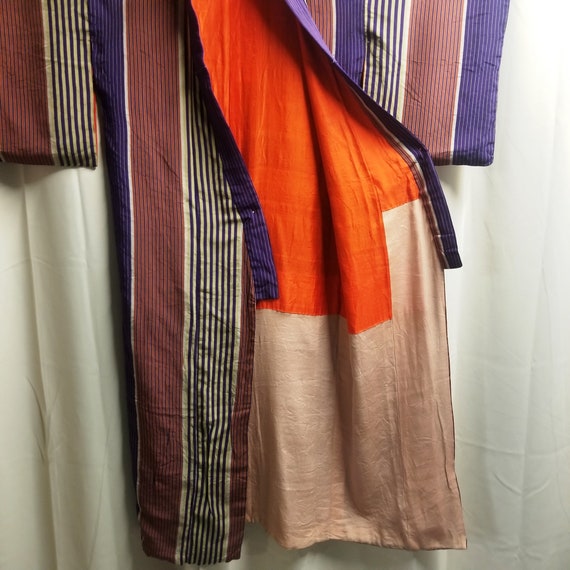 Vintage Japanese Kimono Formal Silk Womans Kimono… - image 3