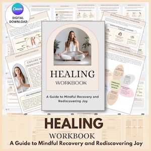 Healing Workbook | Trauma Processing, Emotional Wounds, Inner Child, Self-Therapy, Shadow Work, Trauma Healing, emotional regulation, pstd.