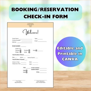 Rezerwacja, Rezerwacja, Formularz wypełniania odprawy. Arkusz rejestracyjny hotelu, Arkusz rejestracyjny Airbnb, Plaża, Formularz zameldowania w ośrodku.