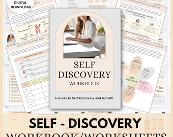Selbstfindung-Arbeitsbuch: Karriere- & Lebenscoaching, Journal-Prompts (Digitaler Download)