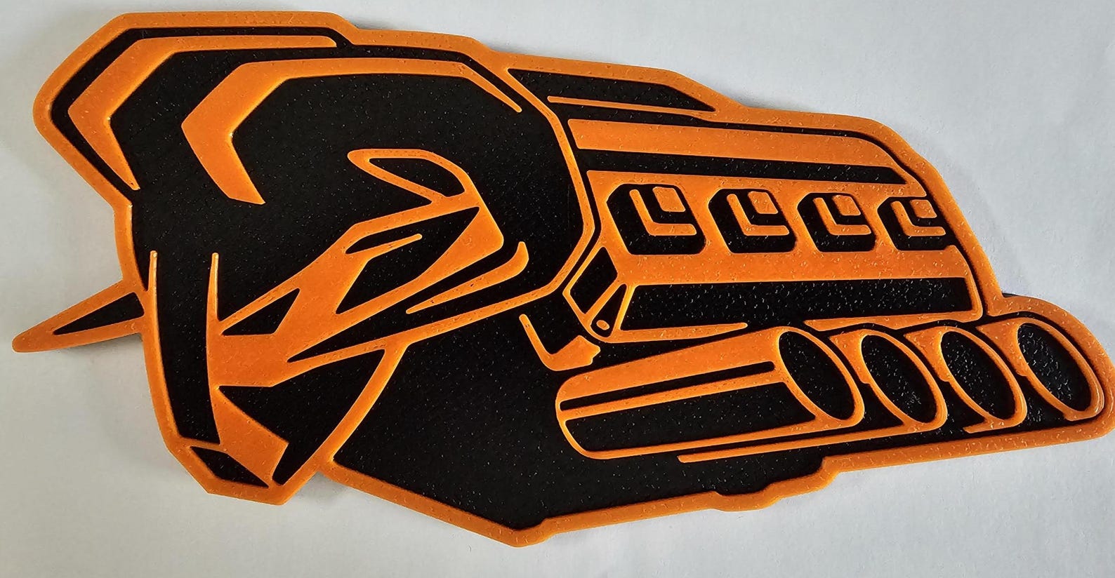 Symbol of Protest Themed Toolbox Badge for V8 – 3D Emblem for Gas Truck ...