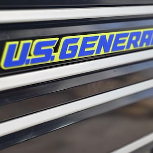 20" Magnetic Toolbox Emblem – Fits US General Toolboxes – 3D Printed Custom Replacement Large Style Badge