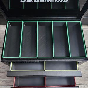 Harbor Freight Mini Toolbox Organizer Inserts – Custom 3D Printed Compartment Trays by S3C Printing