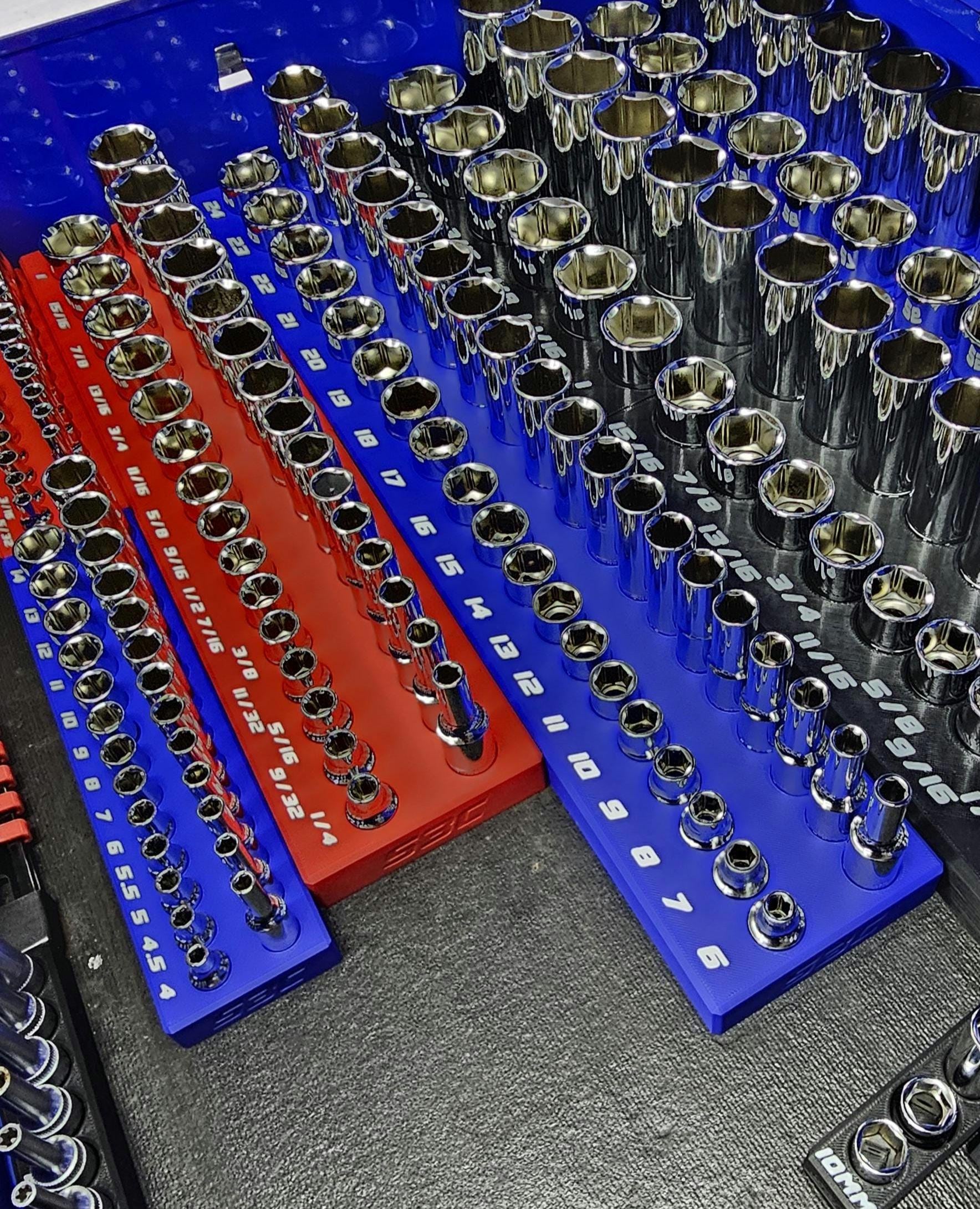 Socket Organizer Fits Quinn 3/8
