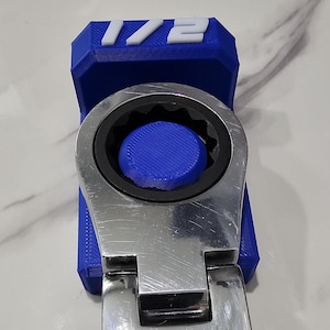 ASTRO Tools Nano Socket Ratchet Holder for Toolbox Organizer 1/2&quot; 3/8&quot; & 1/4&quot; Versions More Tool Holders for Mechanics by S3C