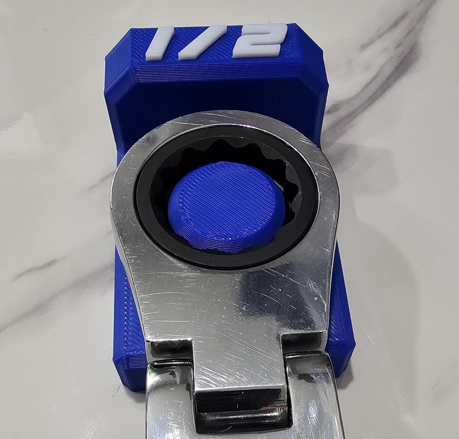 ASTRO Tools Nano Socket Ratchet Holder for Toolbox Organizer 1/2" 3/8" & 1/4" Versions More Tool Holders for Mechanics by S3C