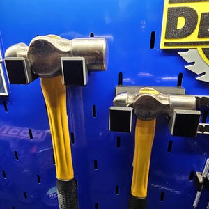 Hammer Holder Organizer for HUTCH Mounting Slots Compatible with US General/Icon Hutch Slots