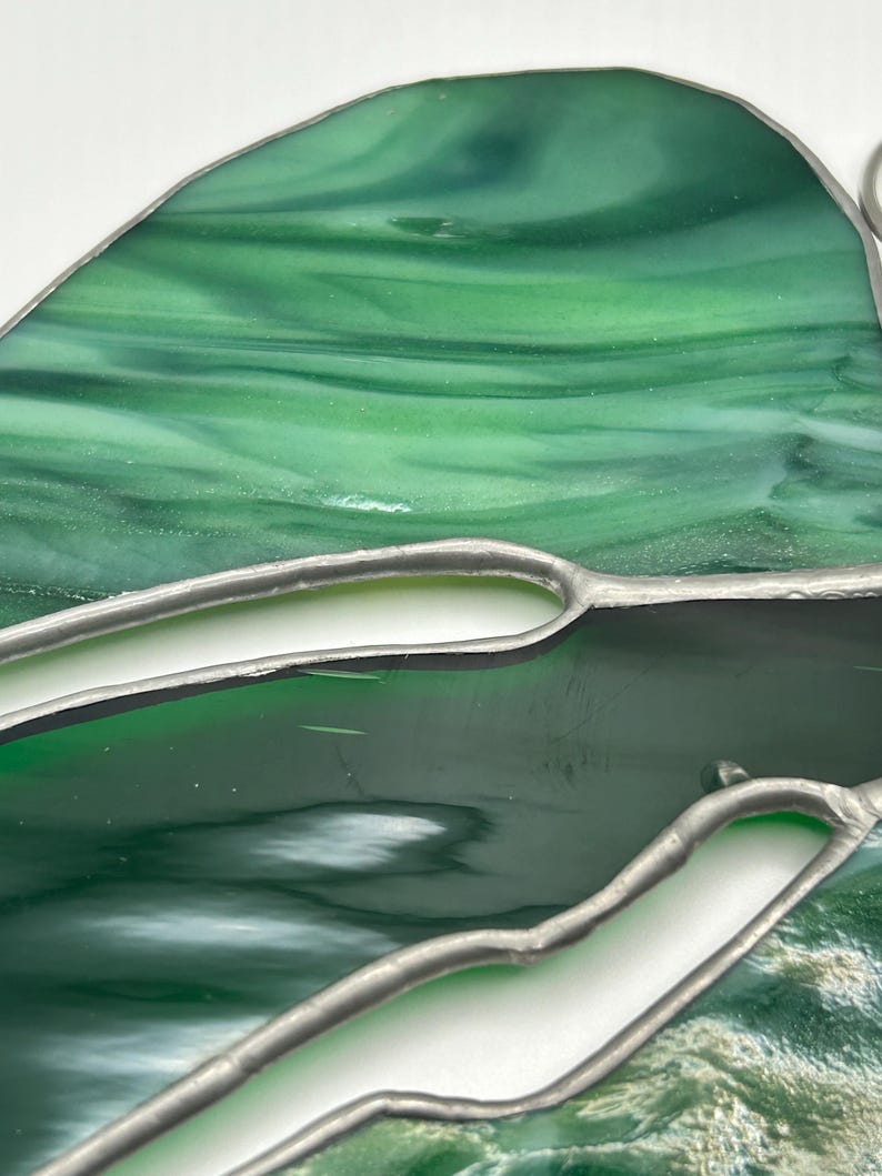 Stained Glass Monstera Leaf - Etsy