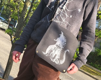 Bolso bandolera Seattle Godzilla