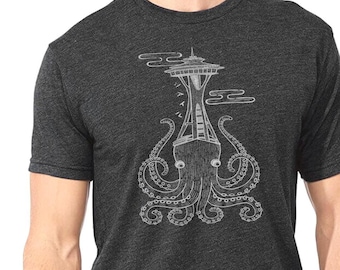 Seattle Giant Octopus Men's T shirt