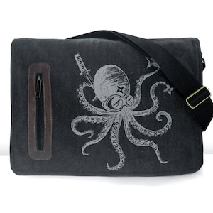 Ninja Octopus messenger bag