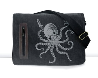 Ninja Octopus messenger tas