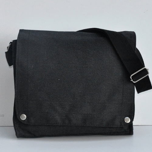 Shoulder Bag Canvas Messenger Bag Custom Messenger Bag - Etsy
