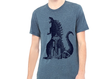 Camiseta de tejido mixto Seattle Godzilla