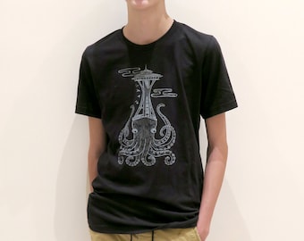 Camisetas para niños Seattle Octopus