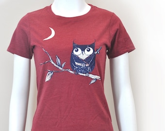 50% OFF!!! Ninja Owl women's Tee