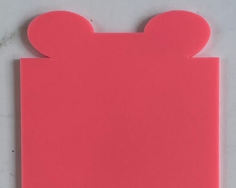 Teddy Bear Ears Soap Scraper