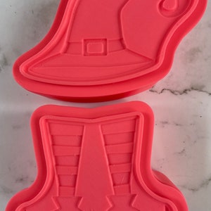 Witch Hat OR Legs2 Bath Bomb Mold for Halloween