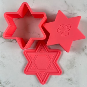 Star of David Bath Bomb Molds