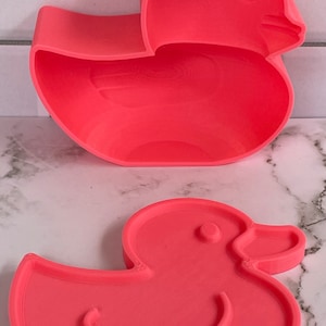 Duck Bath Bomb Molds - Flat Duck Mold, 3D Duck Mold