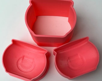 Cauldron Bath Bomb Mold for Halloween